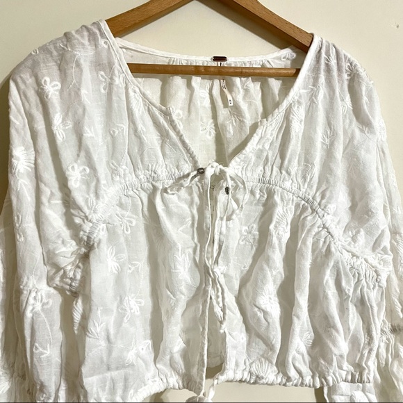 Free People Daisy Days Crop Top - Picture 3 of 7